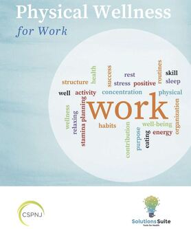 Picture of the cover of the Physical Wellness for Work guide